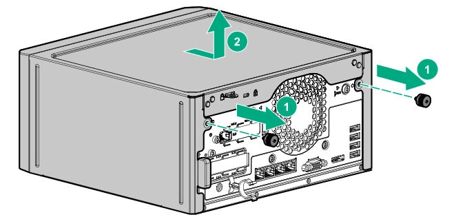 Diagram 1 with callout 1 and callout 2.