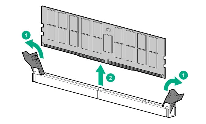 <i>Diagram 4 with callout 1 and callout 2.</i>